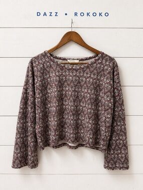 Rokoko by dazz pattern sweater size S